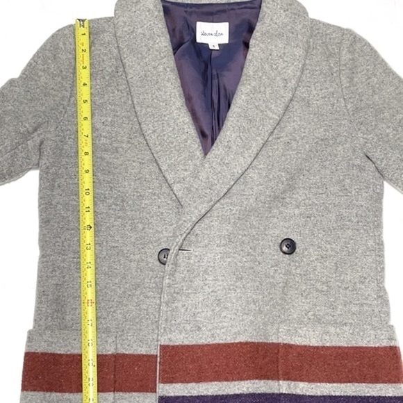 Steven Alan Woman Randall WOOL Pea Coat Size S - Picture 14 of 16